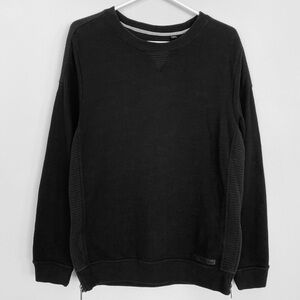 William Rast Black Cotton Sweatshirt, Size S